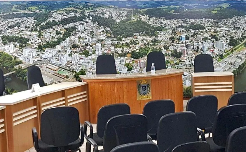 Foto: Plenário da Câmara de Vereadores de Herval d’Oeste