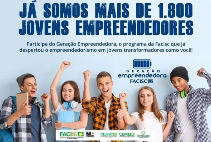 Últimos dias para estudantes do Ensino Médio se inscreverem no Programa Geração Empreendedora