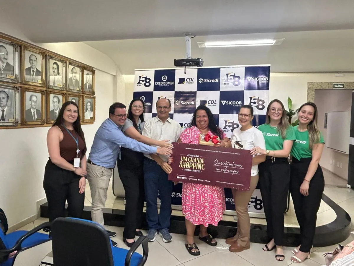 CDL inicia entrega da premiação da promoção “Joaçaba um Grande Shopping a Céu Aberto”.