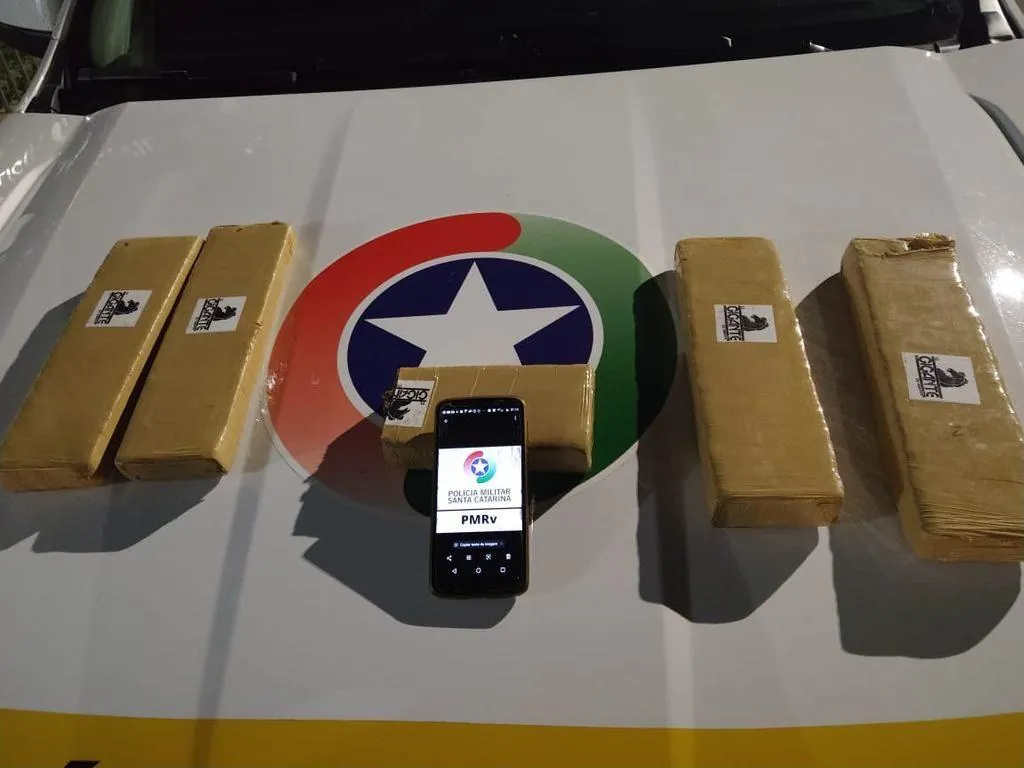 Maconha é apreendida pela Polícia Militar Rodoviária em Ibicaré