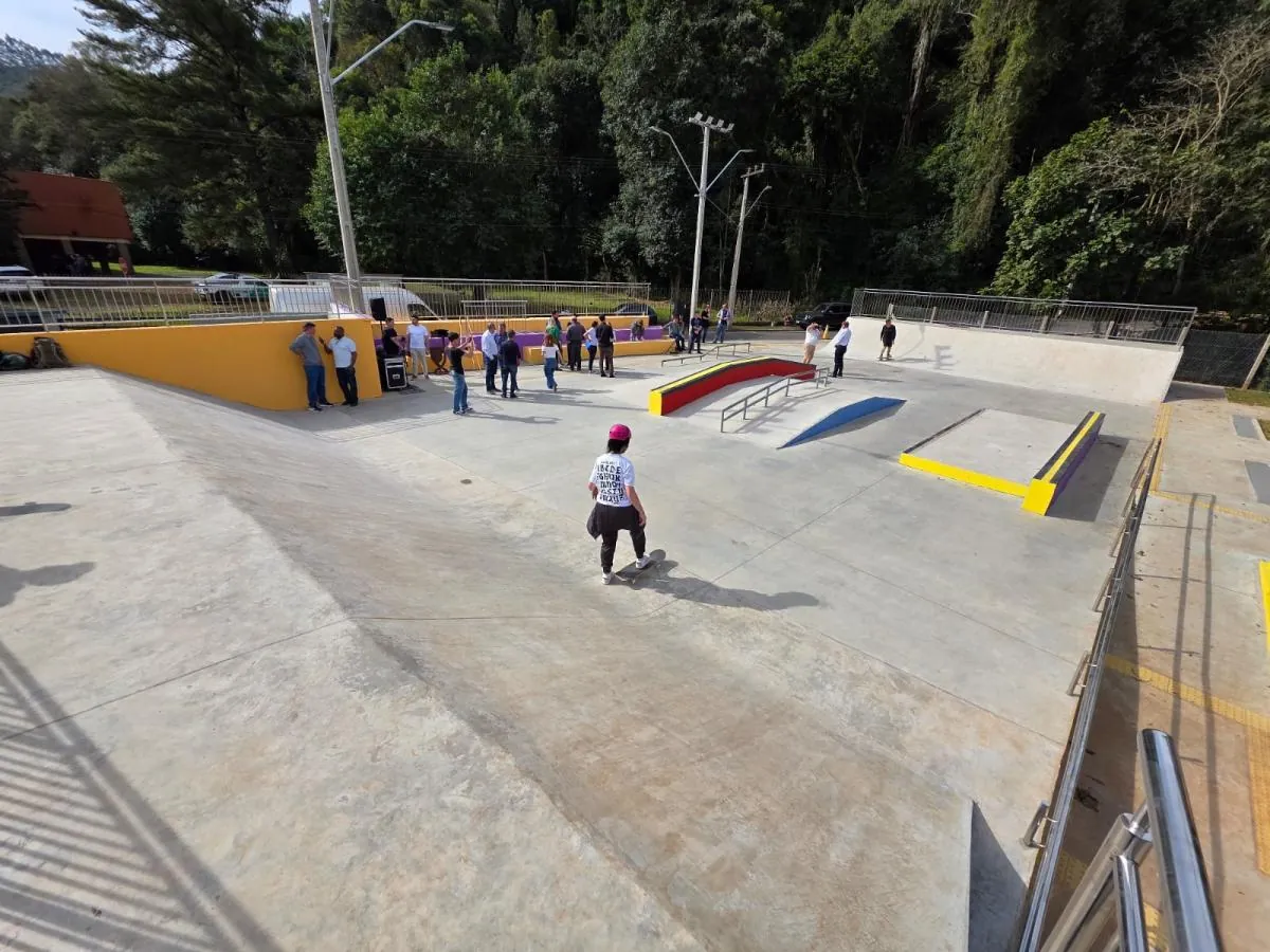 Joaçaba inaugura Pista de Skate e área de convivência no Bairro Vila Pedrini