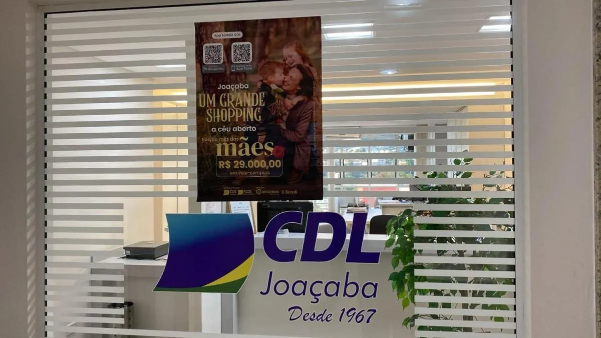 CDL Joaçaba lança campanha de Dia das Mães com R$ 29 mil em prêmios no comércio local