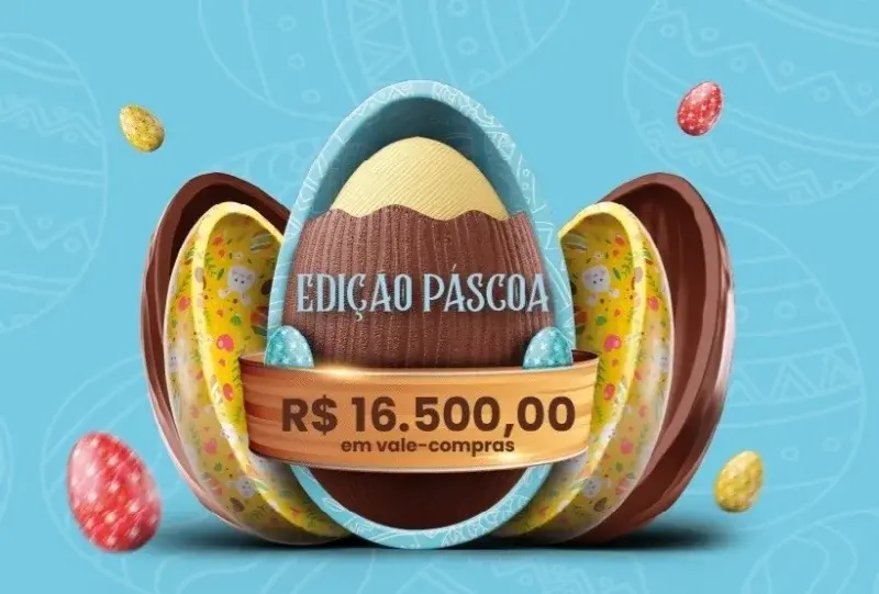CDL Joaçaba lança campanha de Páscoa “Um Grande Shopping a Céu Aberto”