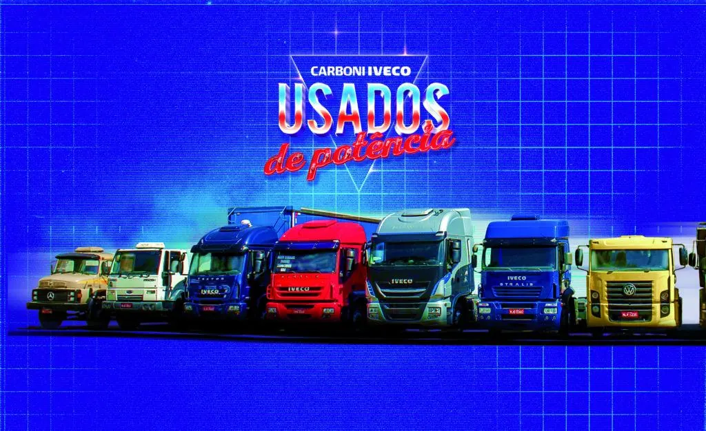 As taxas de juros para caminhões usados baixaram na Carboni
