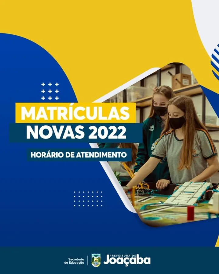 Matrículas da Rede Municipal de Ensino de Joaçaba iniciam nesta sexta (17)