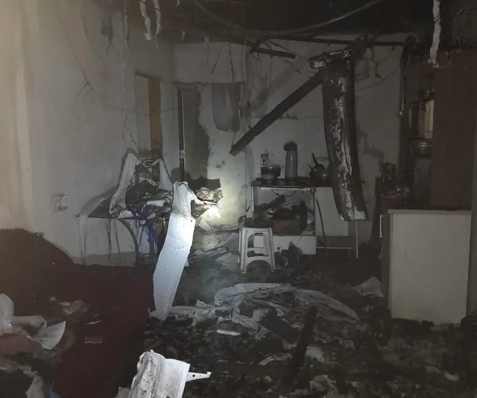 Idosa de Herval d’Oeste sofre queimaduras após incêndio em sua residência