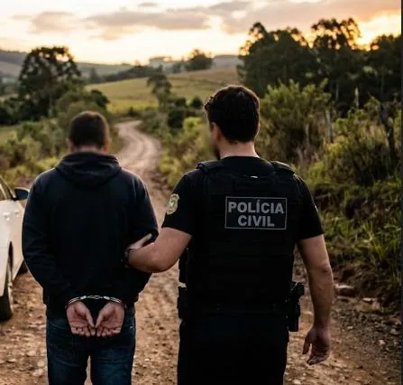 Polícia Civil prende em Capinzal condenado por estupro de vulnerável na cidade de Catanduvas