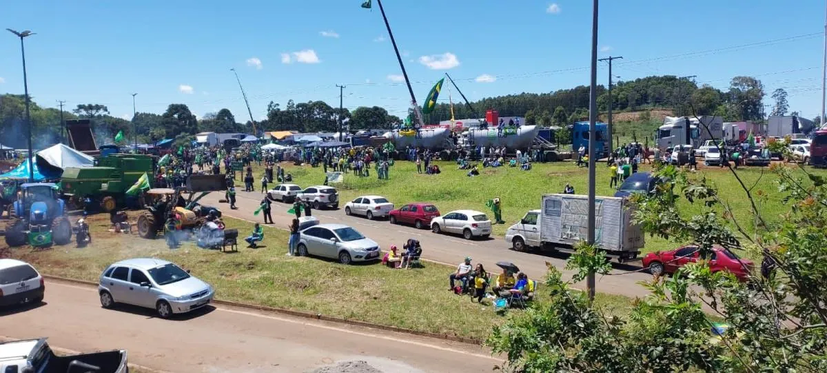 Manifestantes de Joaçaba, Herval e Luzerna que participaram de bloqueios de rodovias terão que pagar mais de R$ 17 milhões em multas