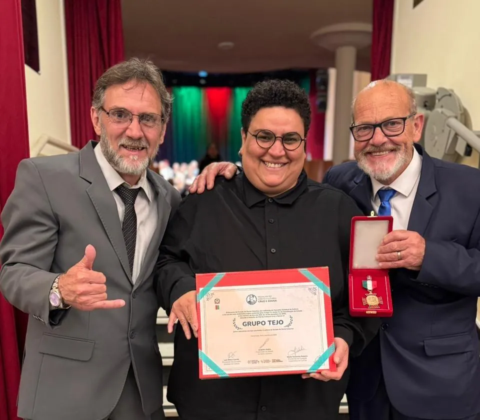 Grupo Tejo é condecorado com o a medalha Cruz e Souza