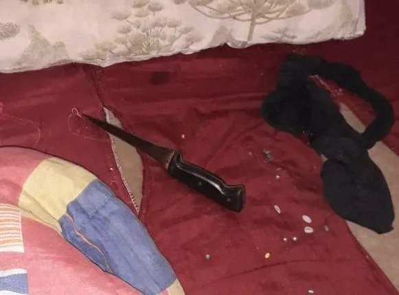 Homem é encontrado no interior de Fraiburgo, com perfurações de arma branca e coberto com cobertores