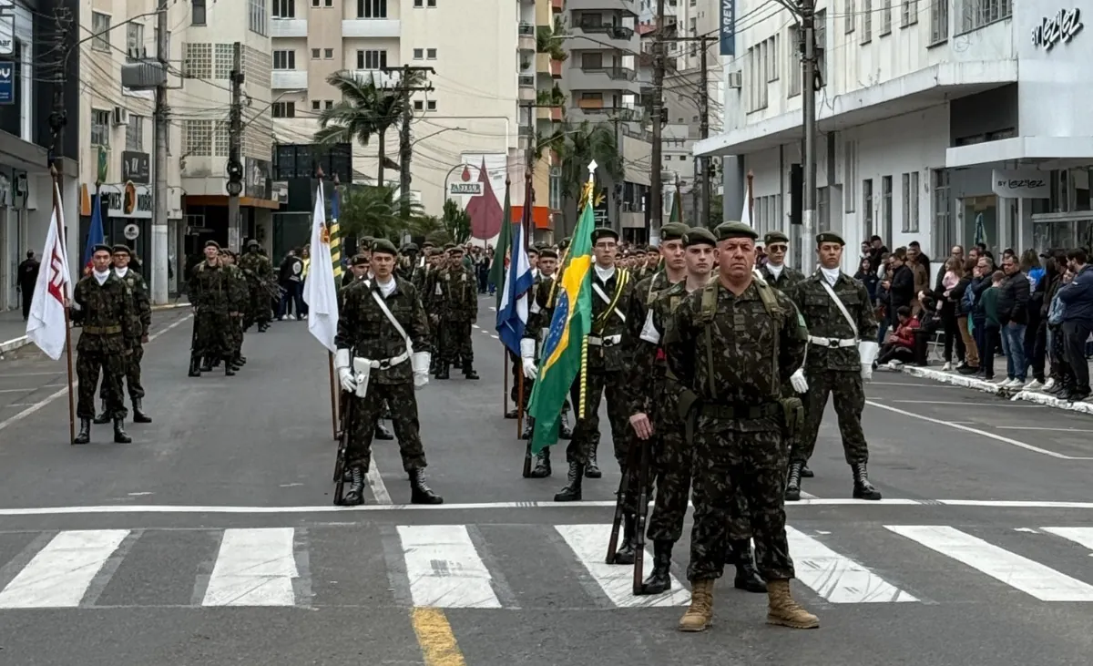 Desfile de 7 de Setembro reunirá 54 instituições em Joaçaba