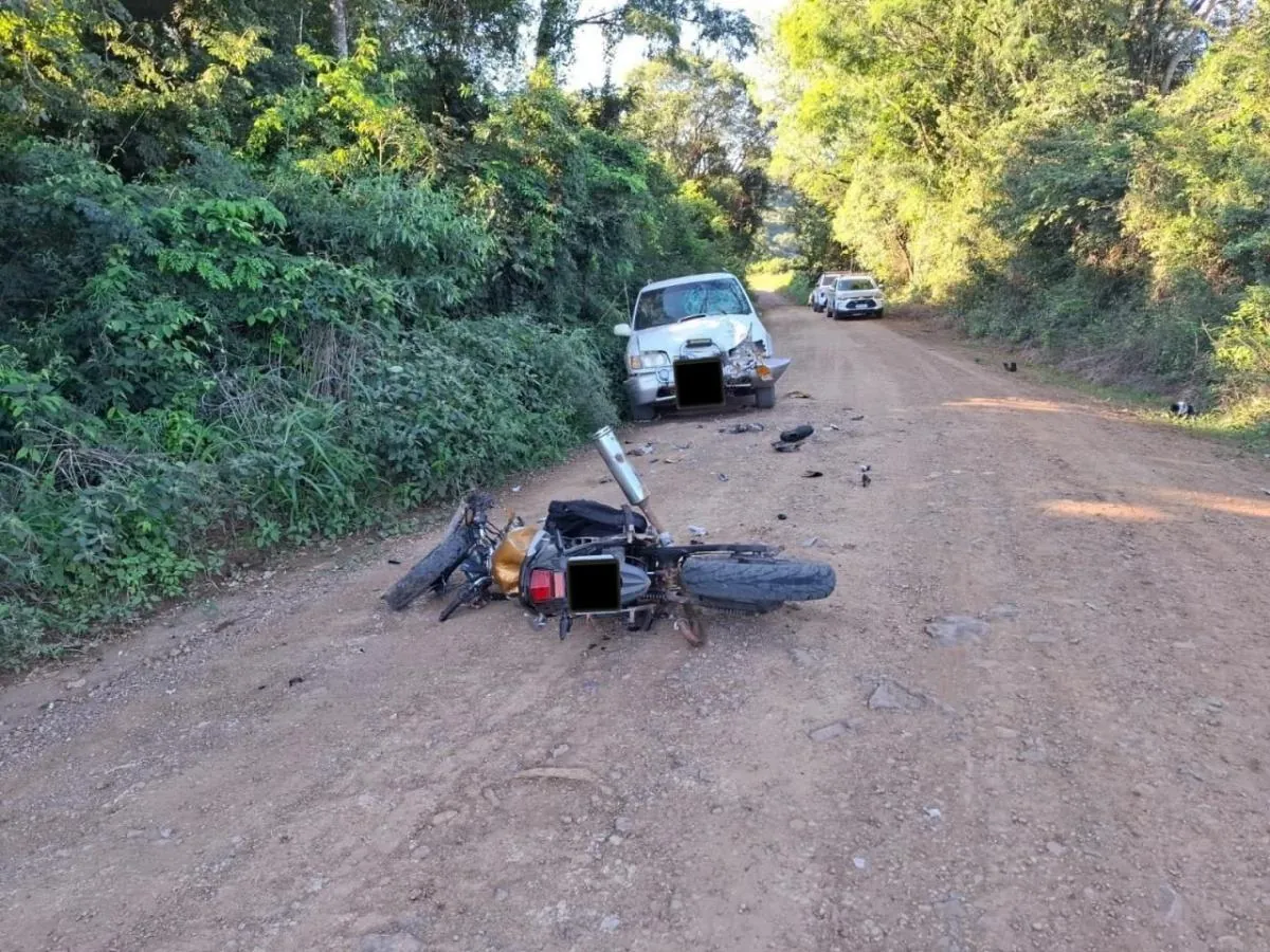 Motociclista morre em acidente no interior de Erval Velho