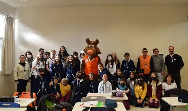 Colégio SuperAtivo é o primeiro de Joaçaba a participar do Programa Defesa Civil na Escola