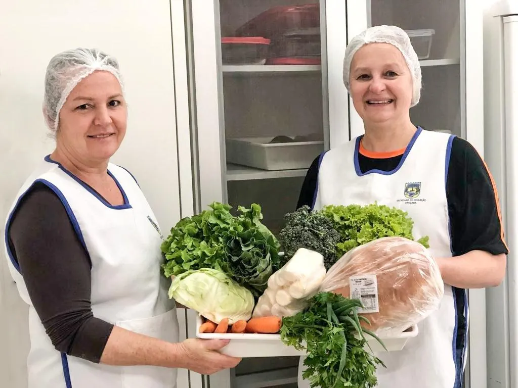 Educação de Joaçaba investe na aquisição de alimentos da agricultura familiar para merenda escolar