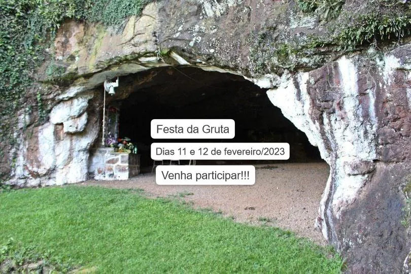 Tradicional festa da Gruta de Sede Belém acontece no próximo final de semana