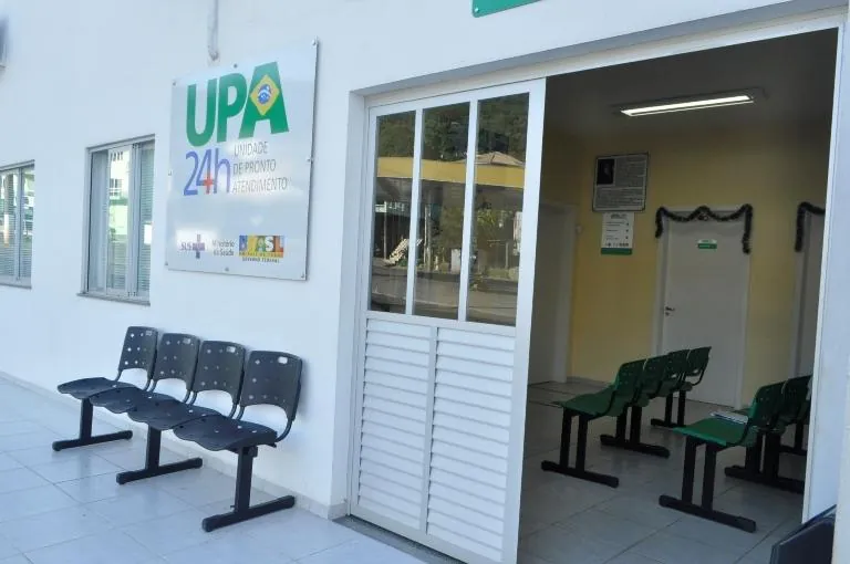 Recepção da UPA de Herval antes da reforma