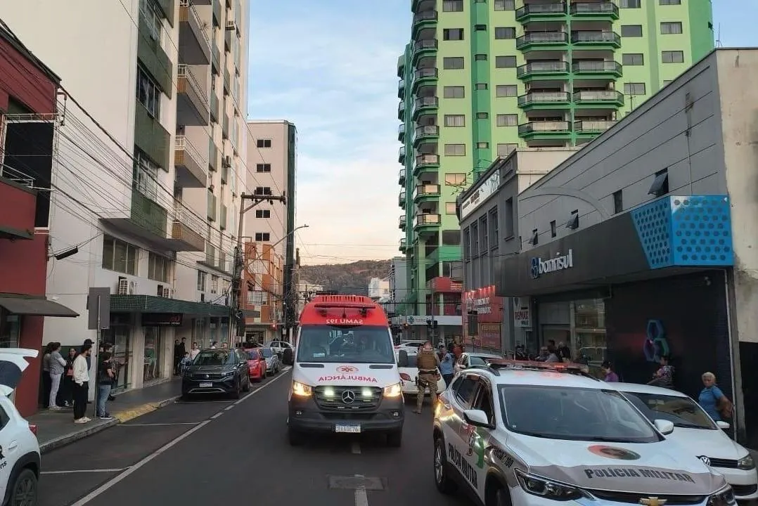 Mulher grávida agride companheiro e atropela sogra em Joaçaba