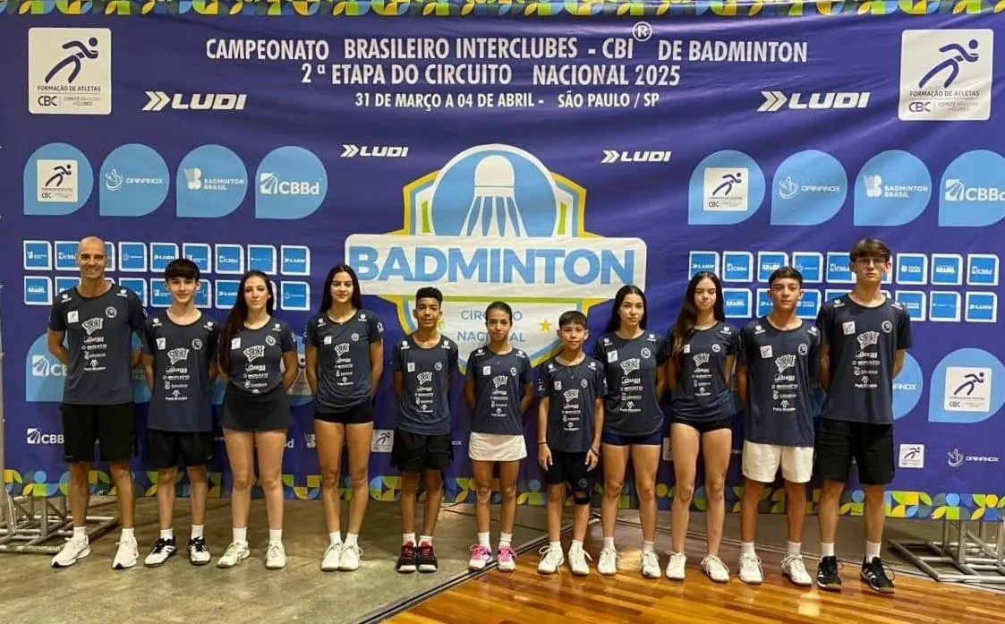 Associação Meio Oeste de Badminton se destaca entre as melhores do Brasil