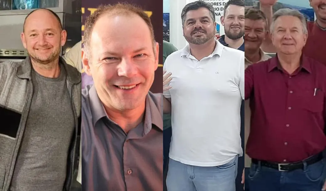 André Decker, Gilson Kuhn, Juliano Schneider, Norival Fiorin