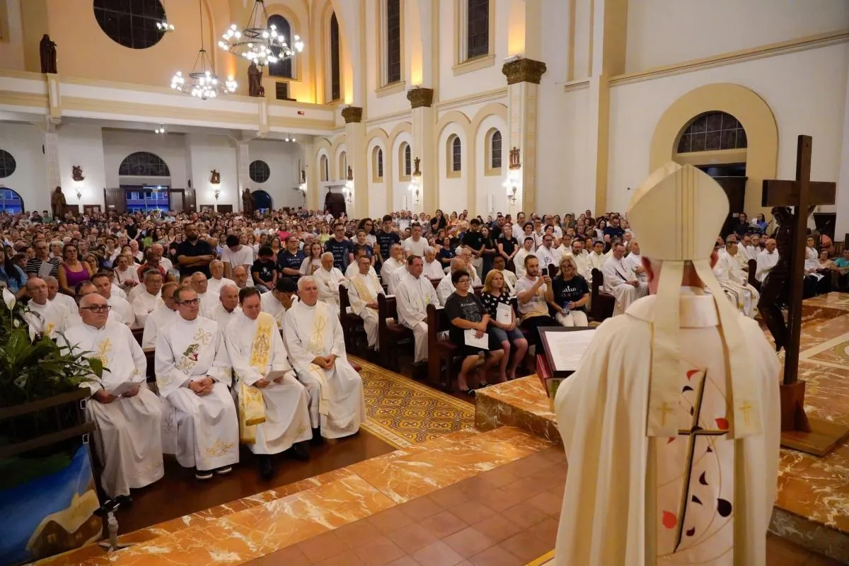 Diocese de Joaçaba realiza abertura do Ano Jubilar Ordinário da Igreja “Peregrinos da Esperança”