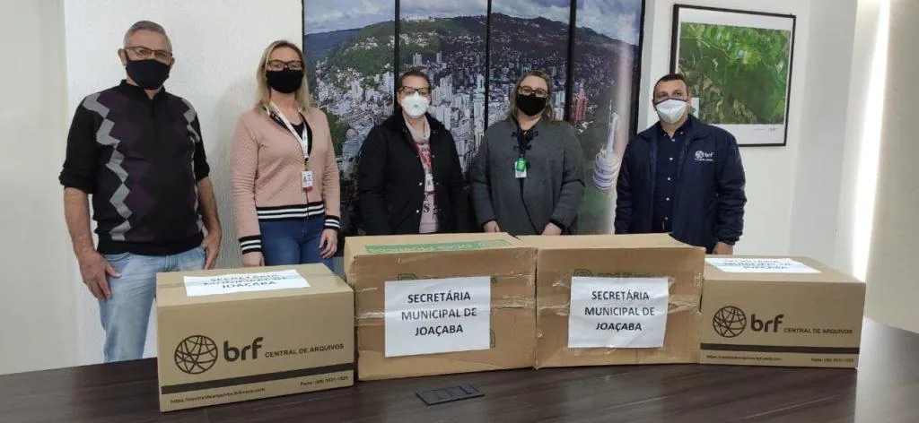 Joaçaba recebe doações de testes rápidos e EPI’s da empresa BRF de Herval d’ Oeste para enfrentamento do Coronavírus