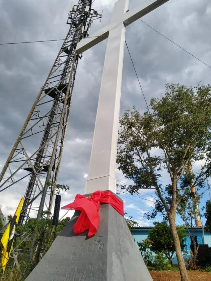 Cruzeiro do Morro da Cruz é revitalizado em Herval
