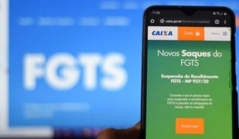 Caixa iniciou hoje o pagamento do saque emergencial do FGTS