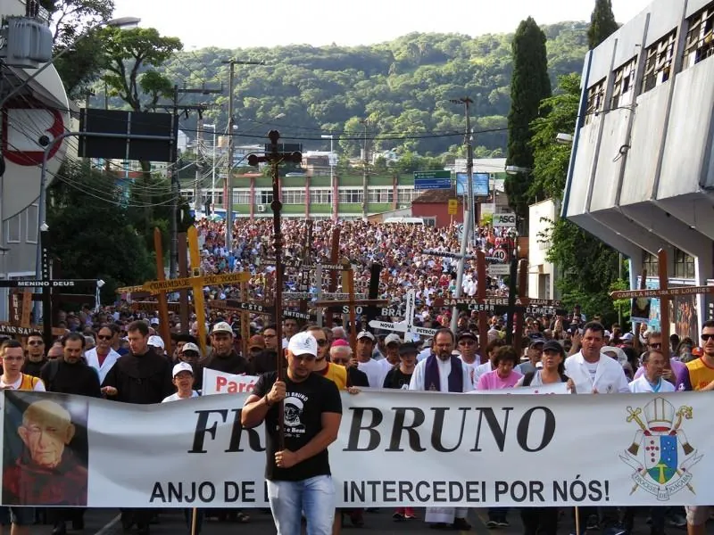 Milhares de devotos participaram da 30ª Romaria Frei Bruno
