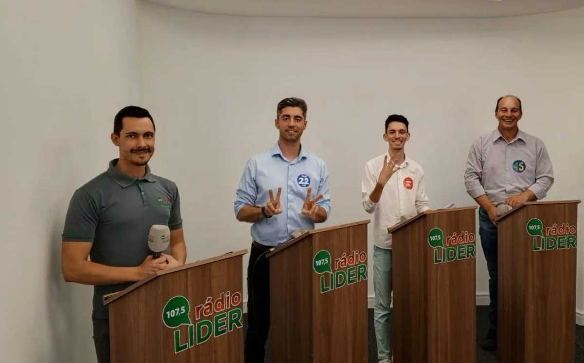 Rádio Líder realizou o 2º debate com os candidatos a Prefeito de Joaçaba