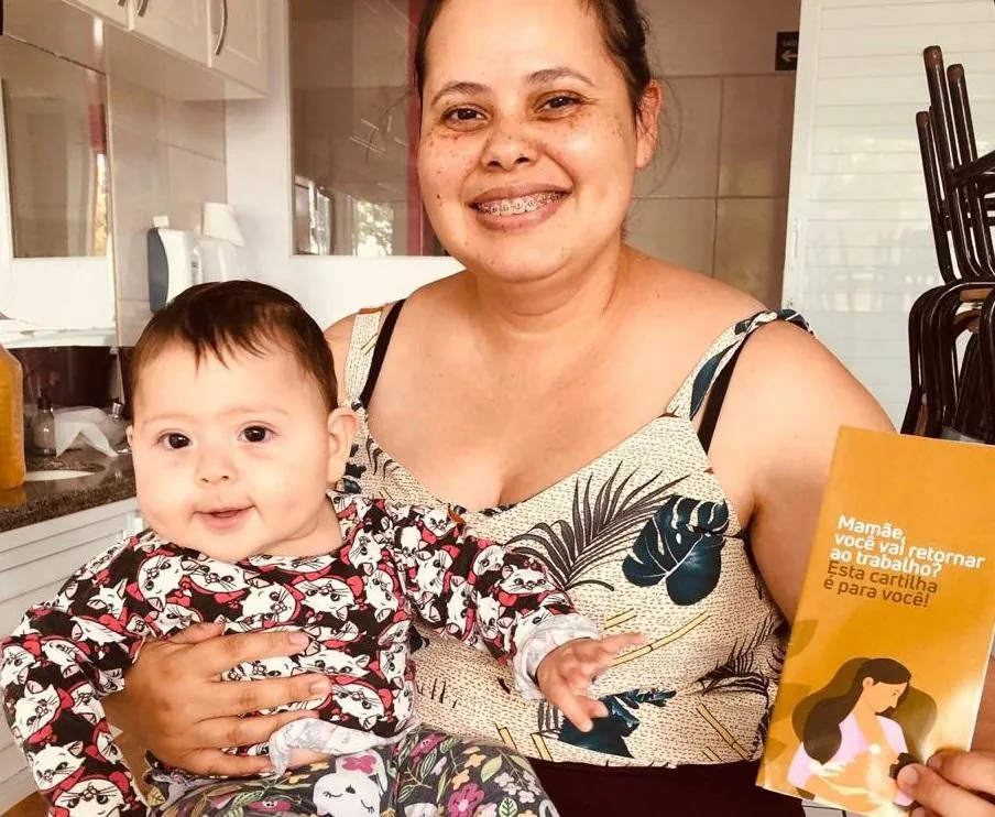 Agosto Dourado reforça importância do aleitamento materno e fortalece rede de apoio em Joaçaba