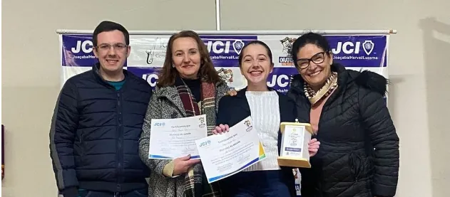 Aluna da Escola Municipal São Francisco, de Luzerna, é a vencedora do Projeto Oratória nas Escolas 2022