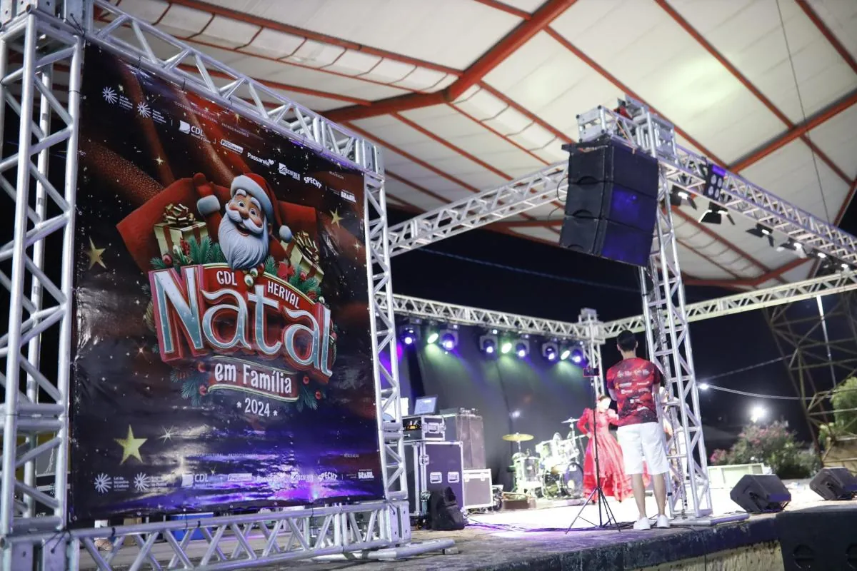 Natal em Família Herval encerra com presença do Papai Noel e valorização da cultura local