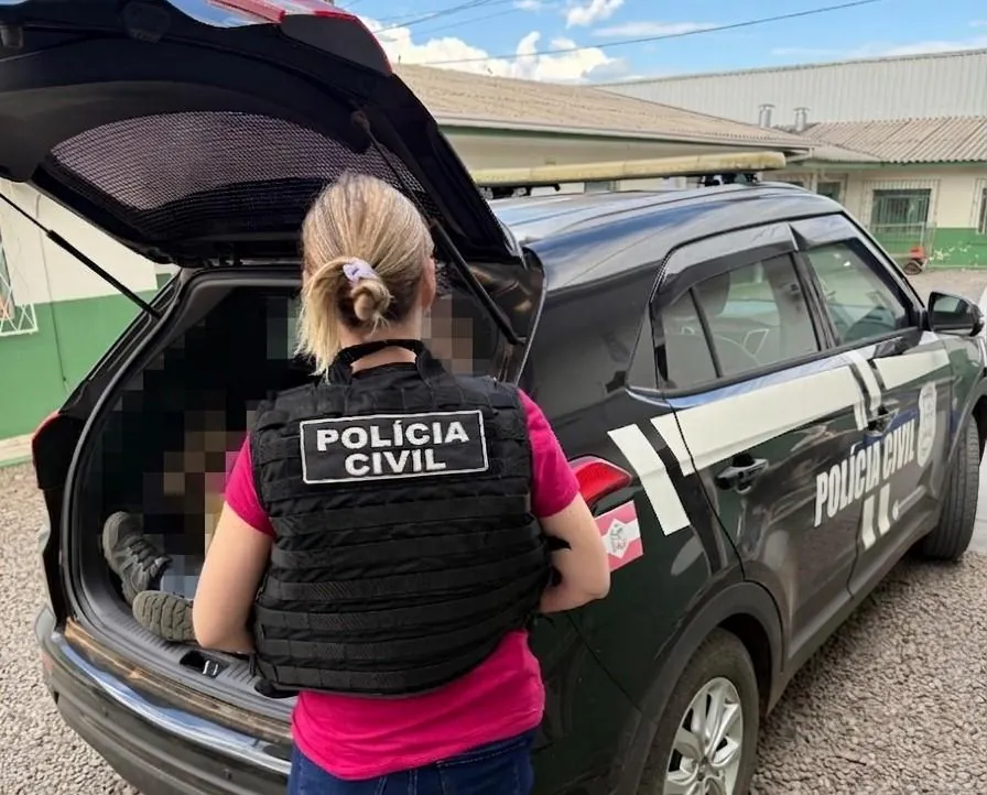 Polícia Civil de Herval d’Oeste prende homem condenado por estupro de vulnerável