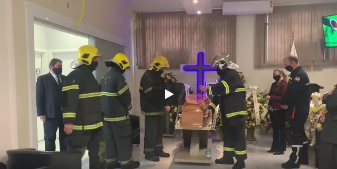 Corpo de Bombeiros presta homenagem a Ruddy José Nodari