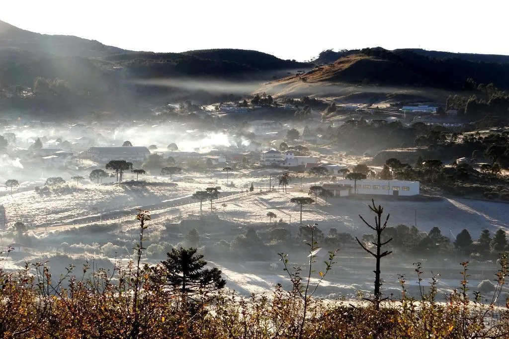 Fim de semana com previsão de nova onda de frio para SC