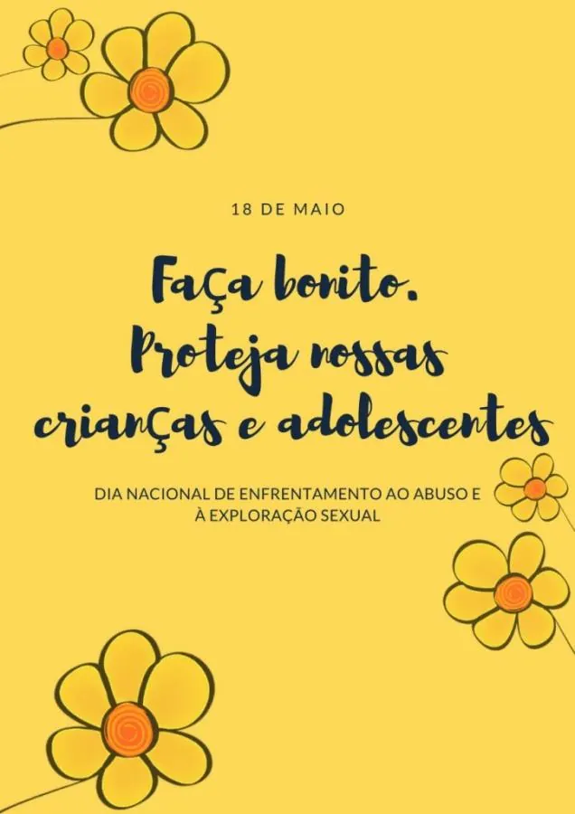 Campanha virtual marcará o Dia de combate ao Abuso e Exploração Sexual de Crianças e Adolescentes