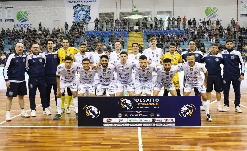 Joaçaba Futsal e Corinthians decidem o título do Desafio Internacional