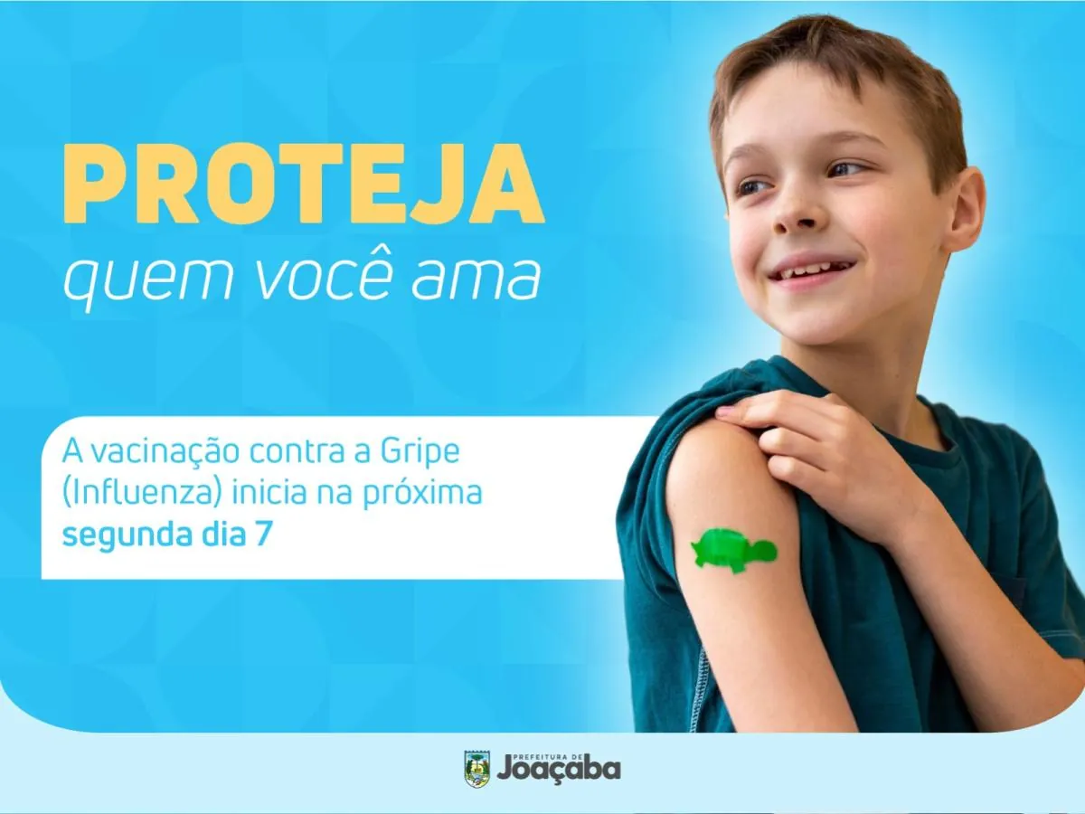 Joaçaba inicia Campanha Nacional de Vacinação contra a Gripe nesta segunda-feira (7)