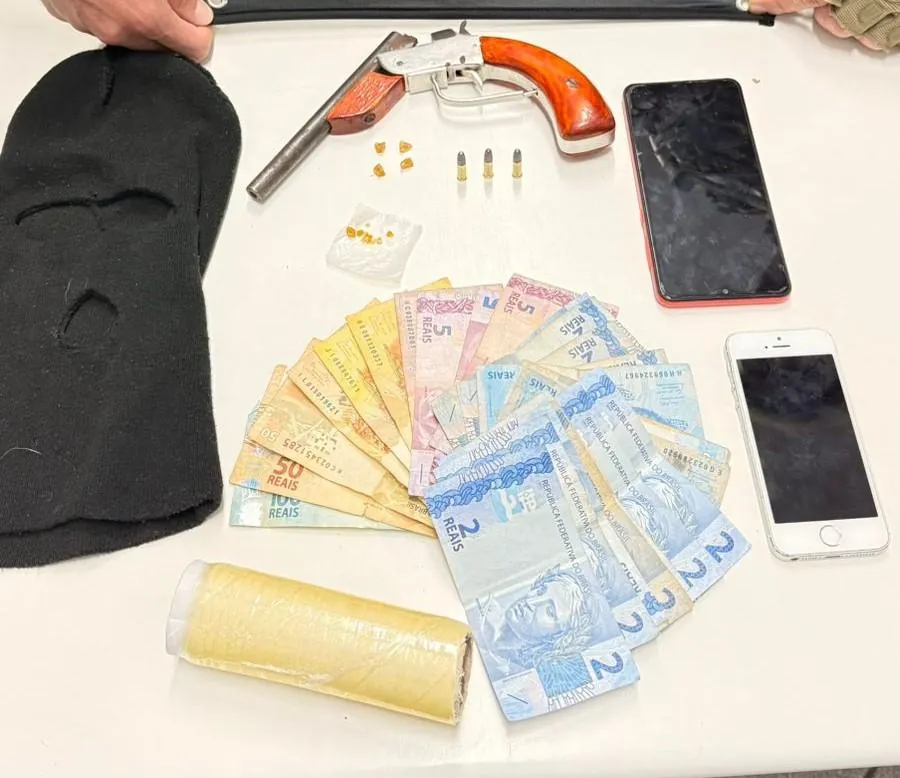 PM prende homem envolvido com o tráfico de drogas em Herval d’Oeste