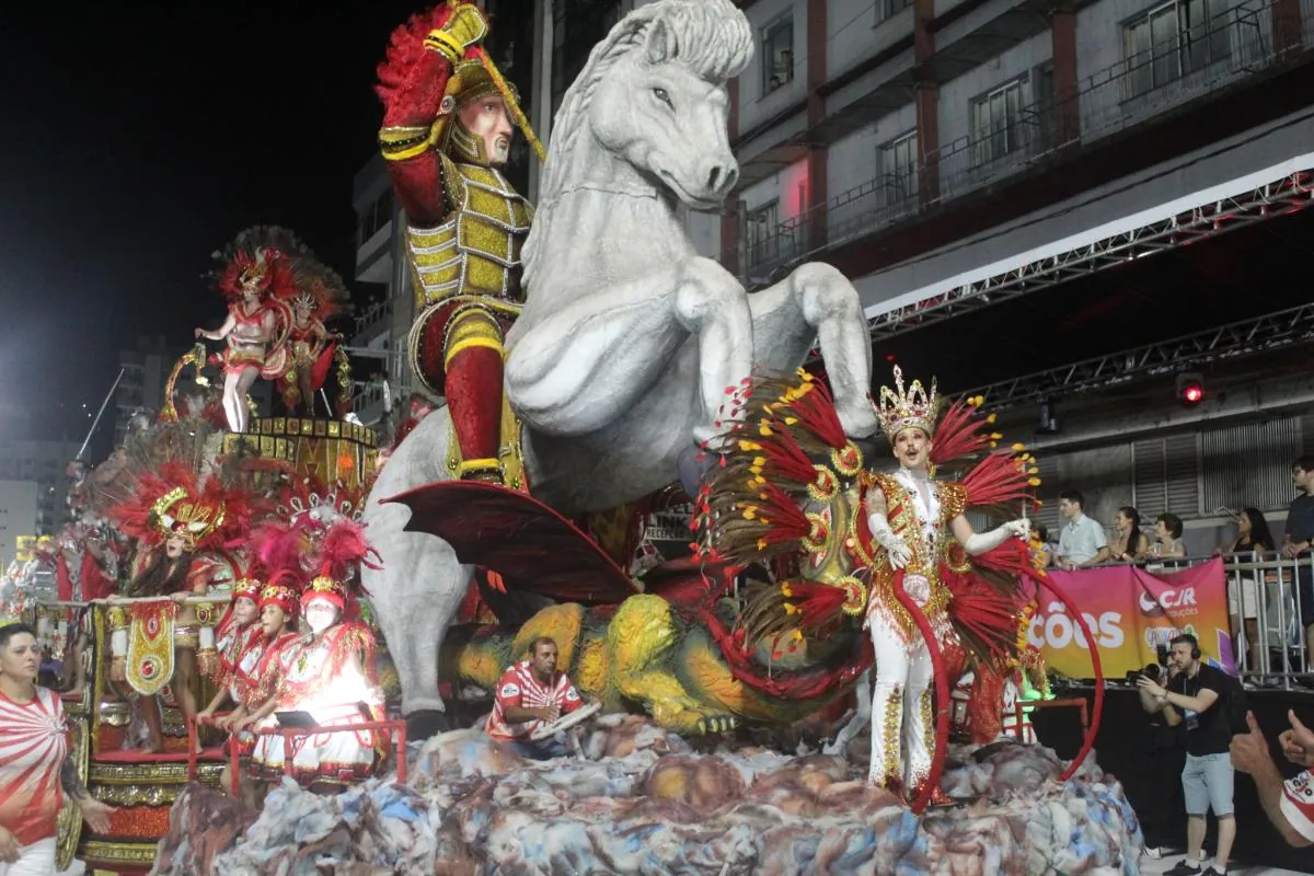 Acadêmicos do Grande Vale é a escola de samba vencedora do carnaval de Joaçaba e Herval d’Oeste 2024