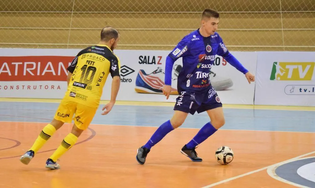 Joaçaba Futsal enfrenta o Umuarama neste sábado pela Liga Nacional