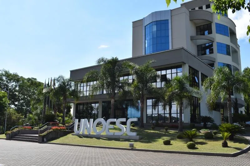 Foto: Prédio do Administrativo da Unoesc