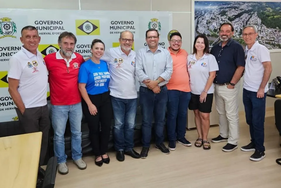 LIESJHO realiza reuniões com os prefeitos de Joaçaba e Herval d’Oeste para fortalecer o Carnaval