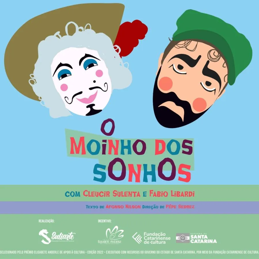 Pré-estreia do espetáculo “O Moinho dos Sonhos” acontece nesta quarta-feira (25)