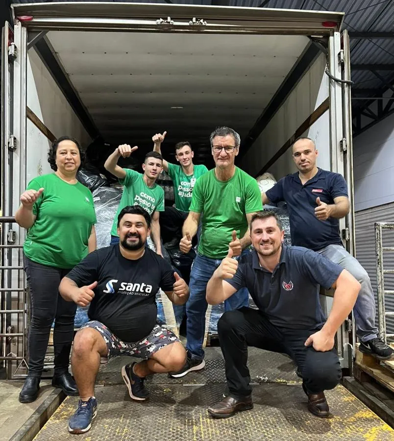 Caitá abraçou o RS em uma grande campanha de arrecadação