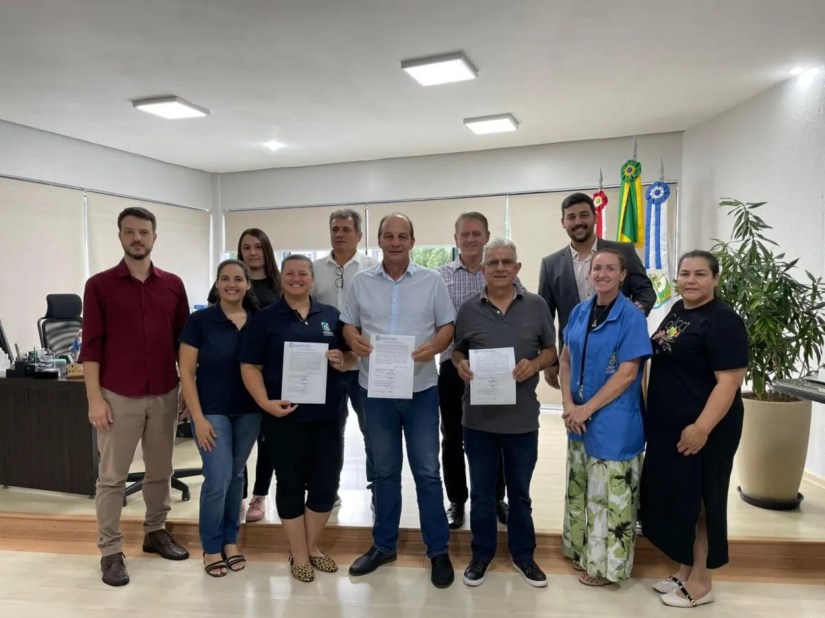 Prefeitura de Joaçaba assina ordem de serviço para reforma do CEI Anzolin