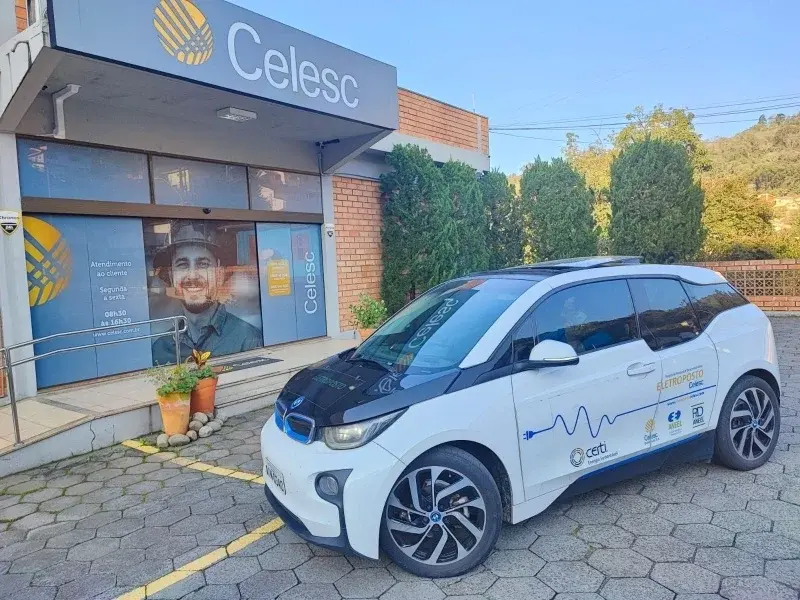 Celesc de Joaçaba terá carro elétrico no espaço da Gera na FECACI 2023