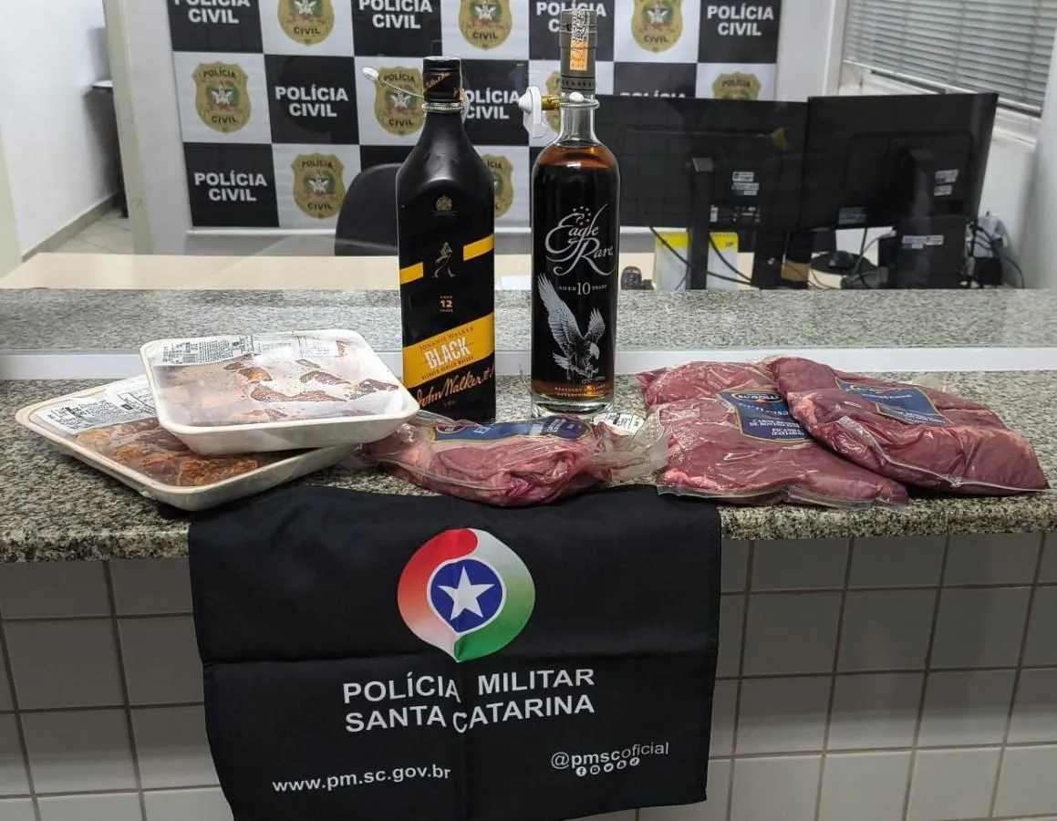Funcionário é apreendido ao ser flagrado furtando supermercado de Herval d’Oeste