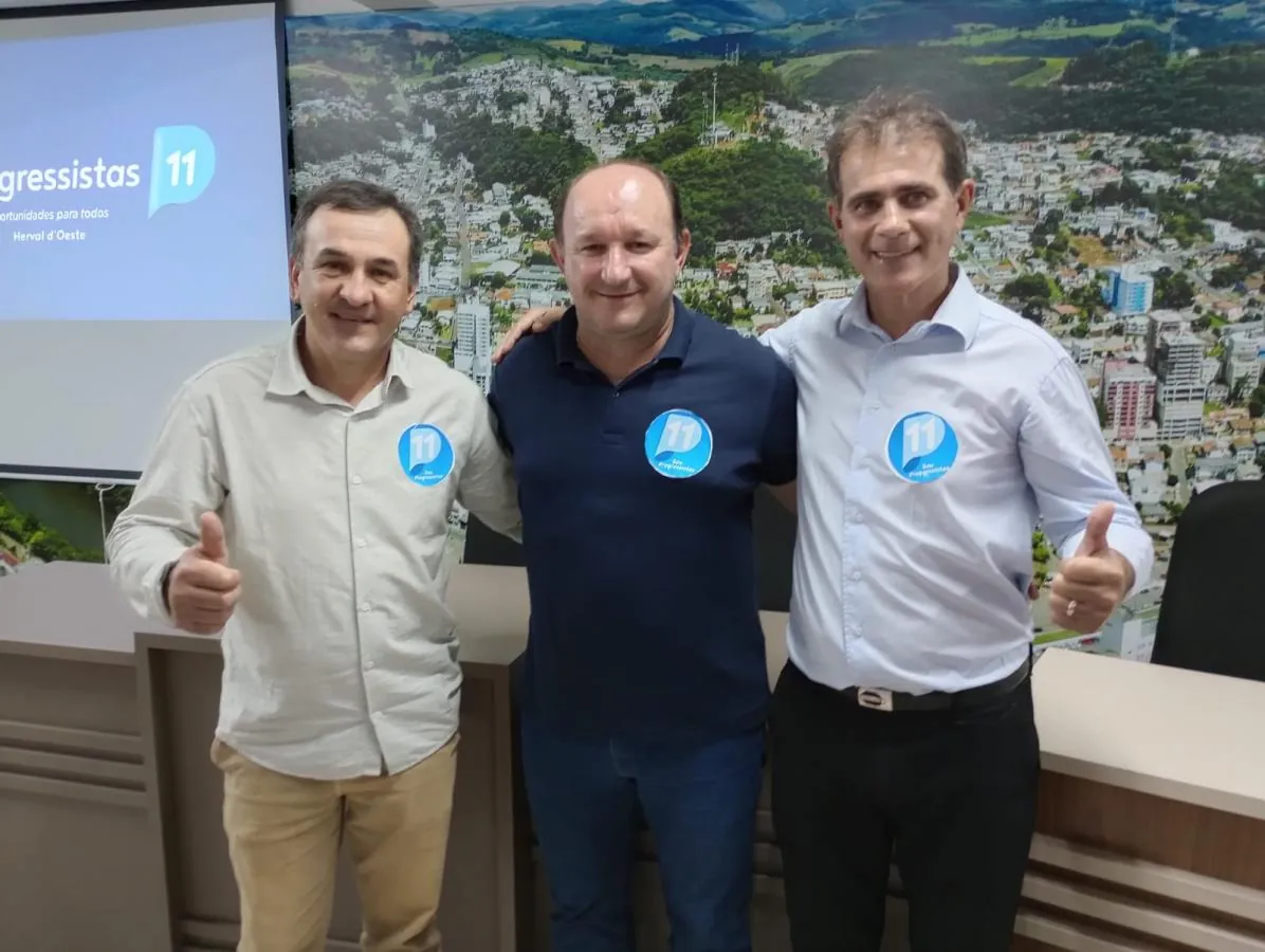 PP de Herval se junta ao PSD e confirma Jair da Rosa e Emerson Martini como candidatos a Prefeito e Vice