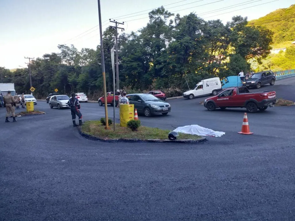 Luzernense morre em acidente na Avenida Caetano Natal Branco na tarde desta terça-feira (27)
